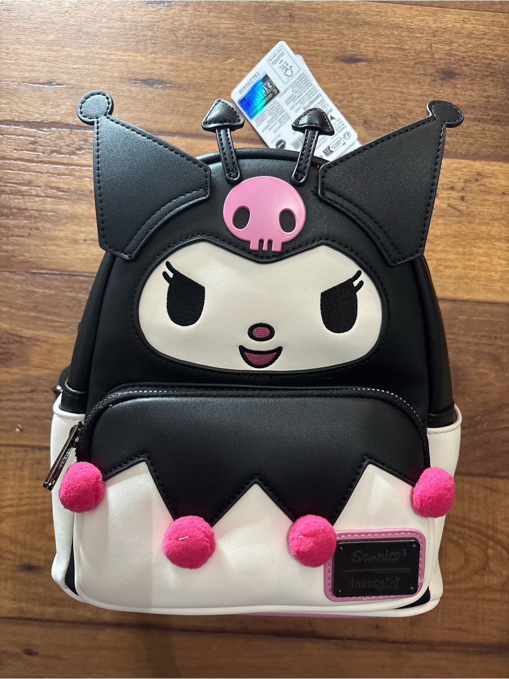 NWT Loungefly Sanrio Kuromi Mini Backpack Movable Arms Exclusive
